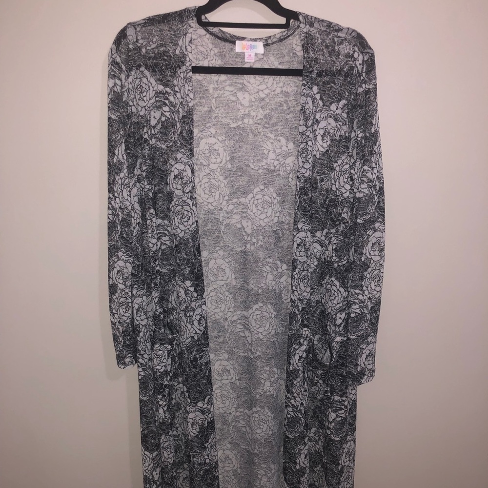 Lularoe “Sarah” long cardigan Size M